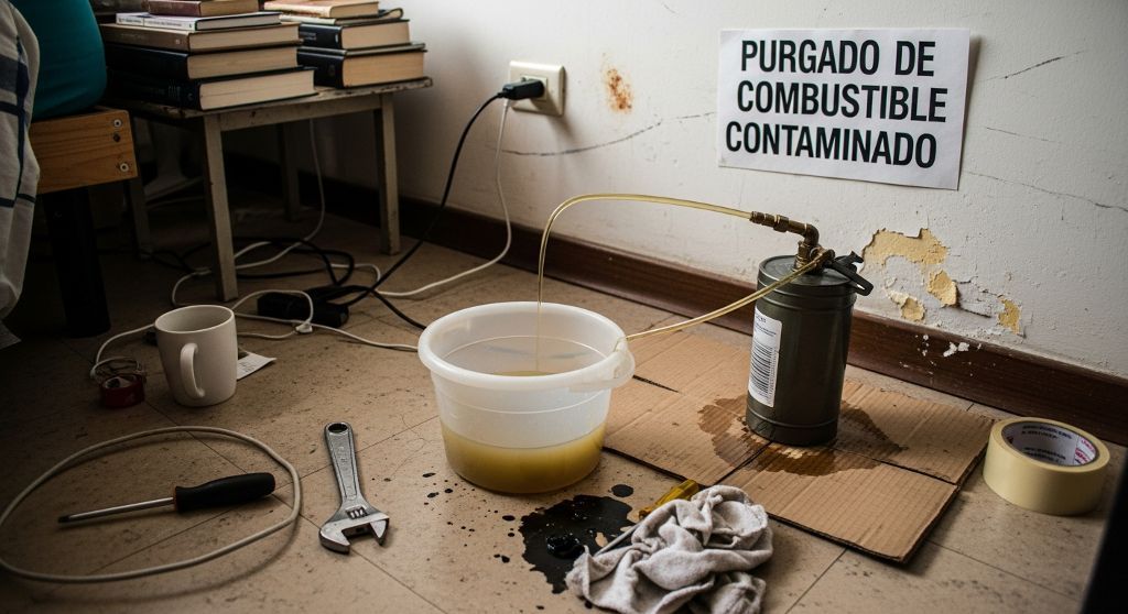 Servicio de Retirada de Combustible Contaminado en Fuente El Saz De Jarama